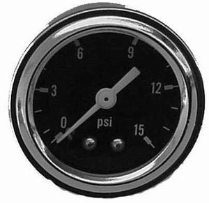 Racing Power Co-Packaged Fuel Pressure Gauge 0-15 PSI RPCR5715