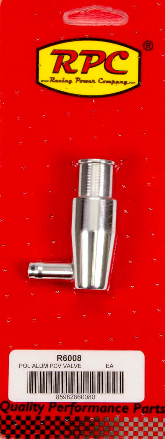 Racing Power Co-Packaged Alum PCV Valve Polished RPCR6008