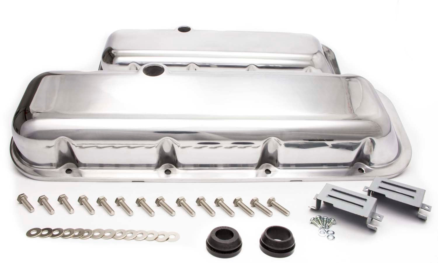 Racing Power Co-Packaged BBC Alum Short V/C Plain Polished RPCR6231-2