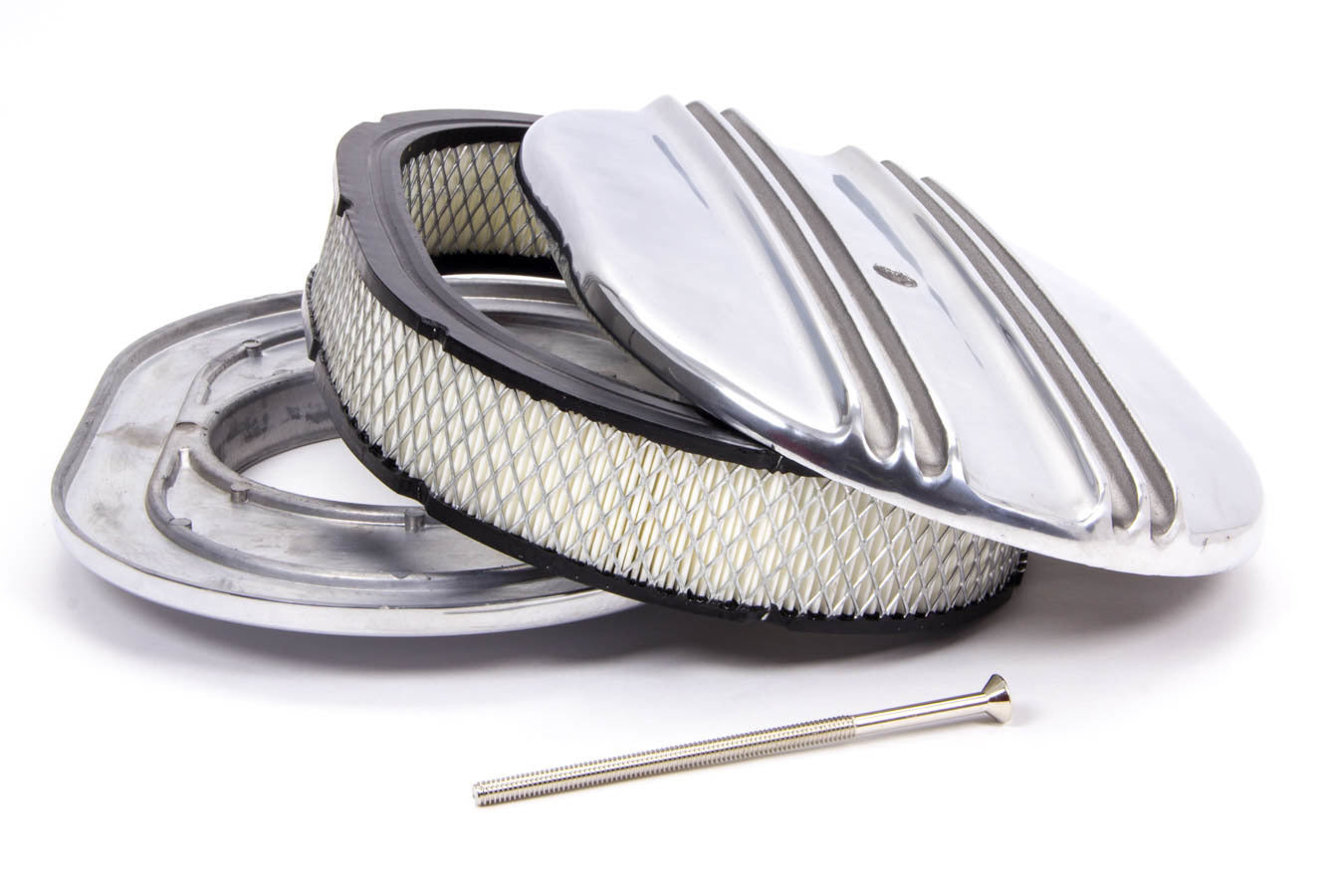 Racing Power Co-Packaged 12x2 Alum Oval Finned A/C Polished RPCR6320