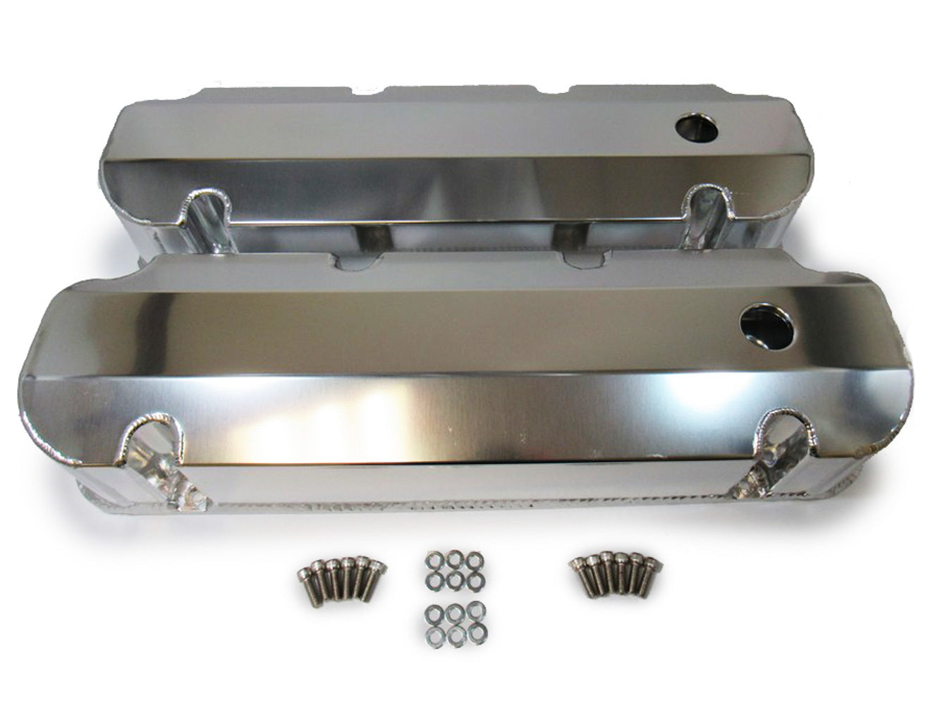 Racing Power Co-Packaged Aluminum Valve Covers Ford 429-460 RPCR6357