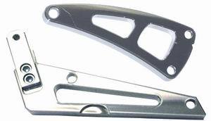 Racing Power Co-Packaged Chrome Alum BB Chevy Alternator Bracket RPCR6408