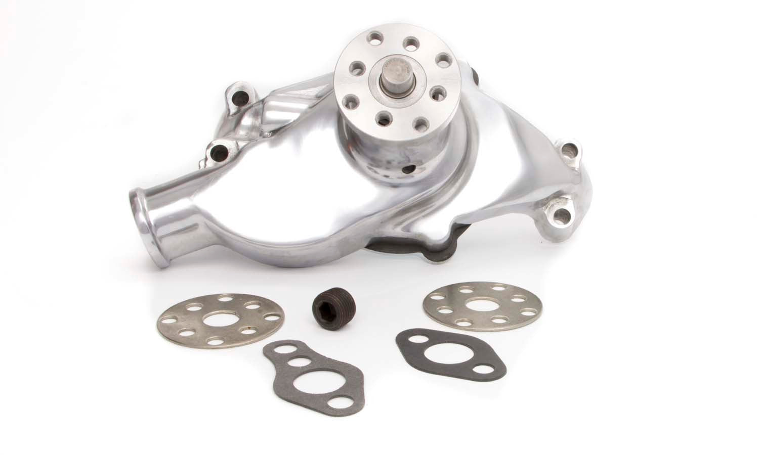 Racing Power Co-Packaged 55-68 SBC Alum Short Water Pump 5/8 Shaft RPCR6916