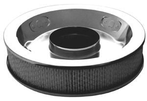 Racing Power Co-Packaged Chrome 14In X 3In Air Cleaner W/Paper Element RPCR7195