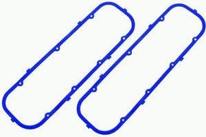 Racing Power Co-Packaged Blue Rubber BB Chevy Valve Cover Gaskets Pair RPCR7485X