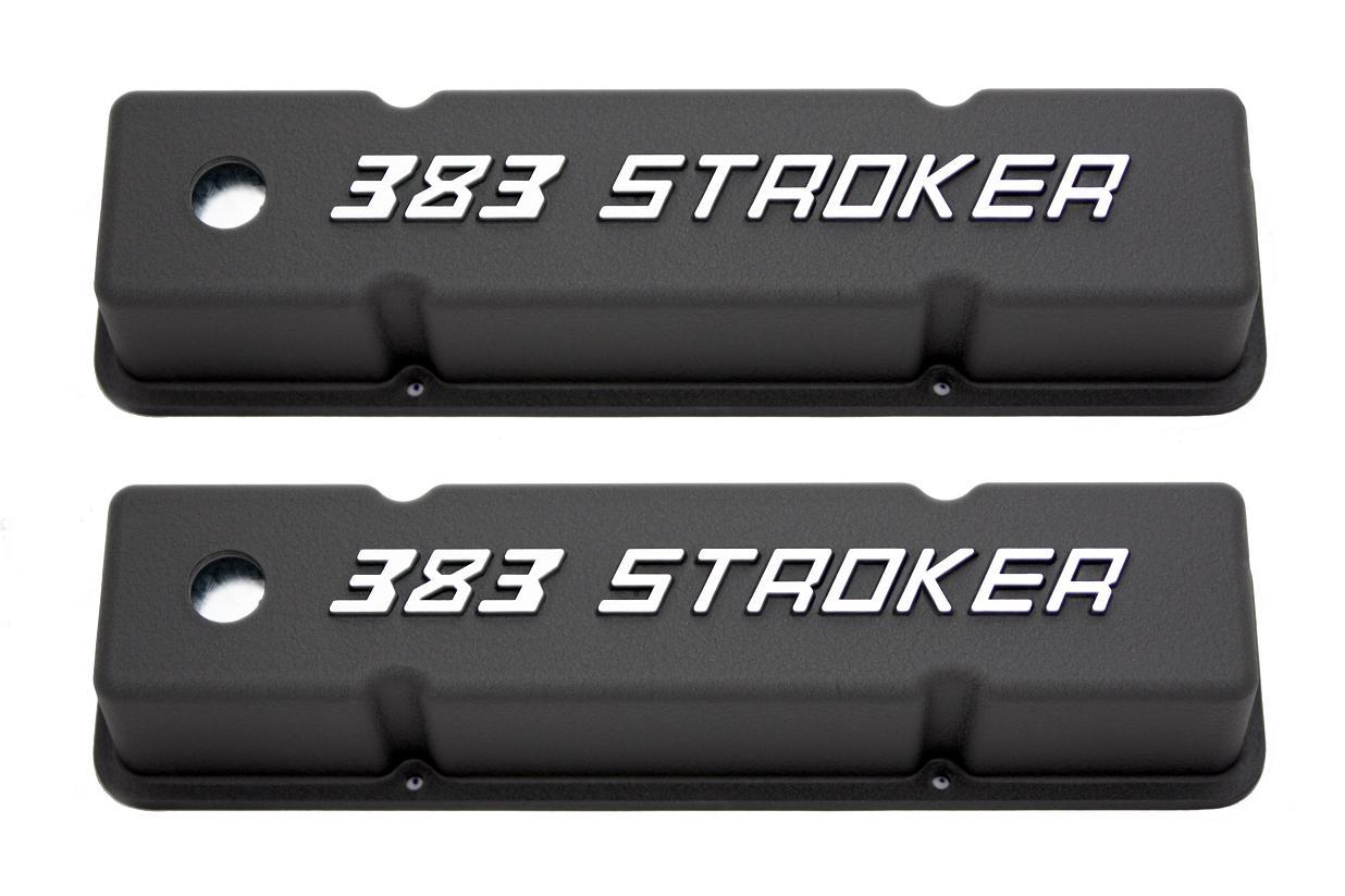 Racing Power Co-Packaged Small Block Chevy Tall Valve Covers 383 Stroker RPCR7617
