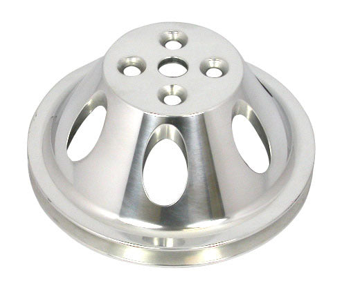 Racing Power Co-Packaged Polished Alum BBC Single Groove Water Pump Pulley RPCR8840POL