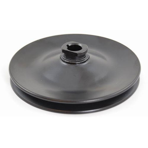 Racing Power Co-Packaged GM Power Steering Pulley Black Single Grooved RPCR8948B