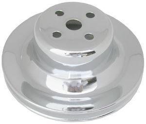 Racing Power Co-Packaged Chrome Ford 289 Water Pump 1V Pulley RPCR8970