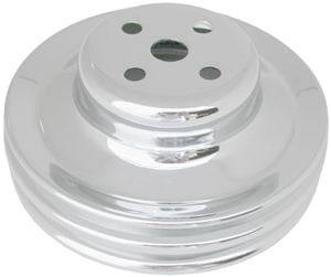 Racing Power Co-Packaged Chrome Ford 289 Water Pump 2V Pulley RPCR8975