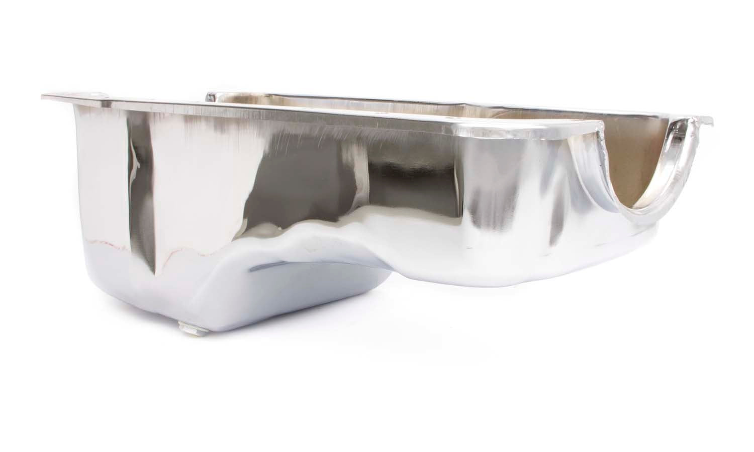 Racing Power Co-Packaged 65-87 SBF Steel Stock Oil Pan Chrome RPCR9078