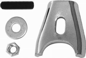 Racing Power Co-Packaged GM Distributor Clamp Chrome RPCR9126