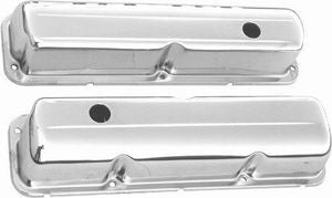 Racing Power Co-Packaged Chrome Steel Valve Cover Ford 353-428 Pair RPCR9296