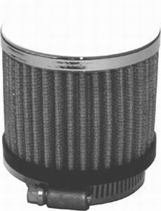 Racing Power Co-Packaged Chrome Clamp-On Brather 1-1/2In Hole RPCR9309