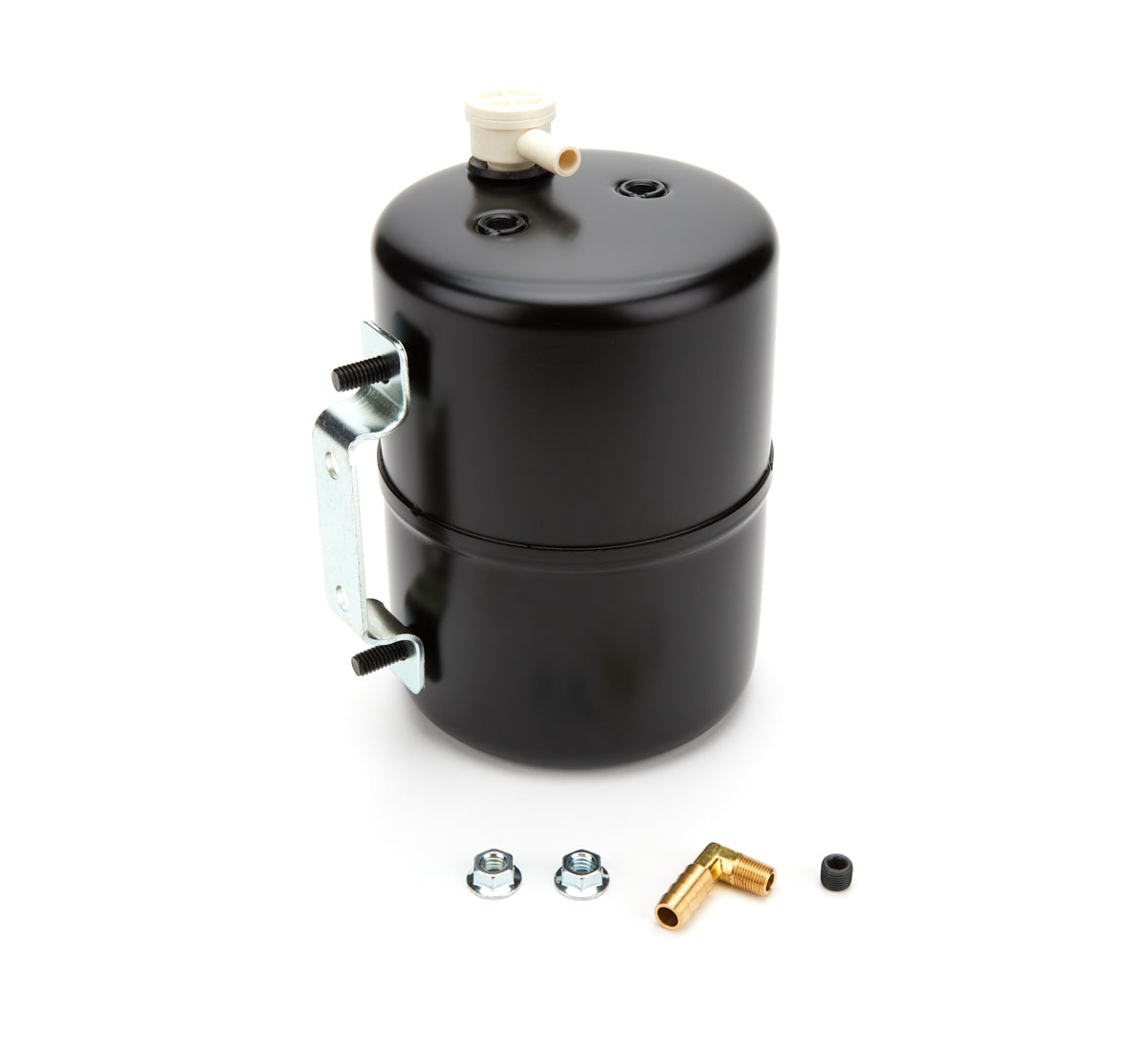 Racing Power Co-Packaged Black Steel Vacuum Sys tem Reservoir Tank RPCR9970