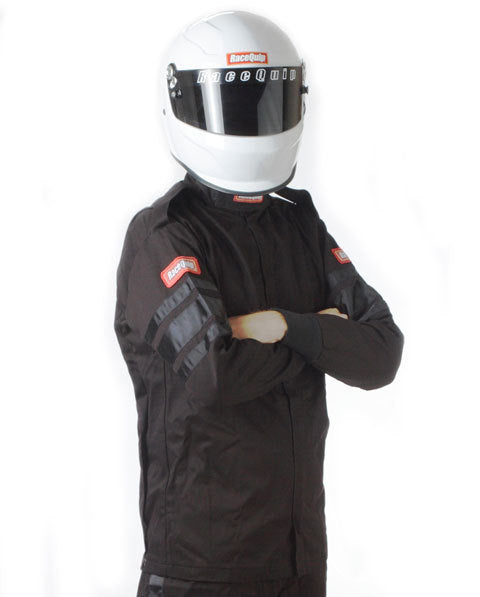 Racequip Black Jacket Single Layr 5X-Large RQP111000