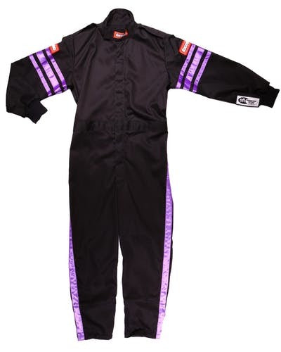 Racequip Black Suit Single Layer Kids XX-Small Purple Tri RQP1950590