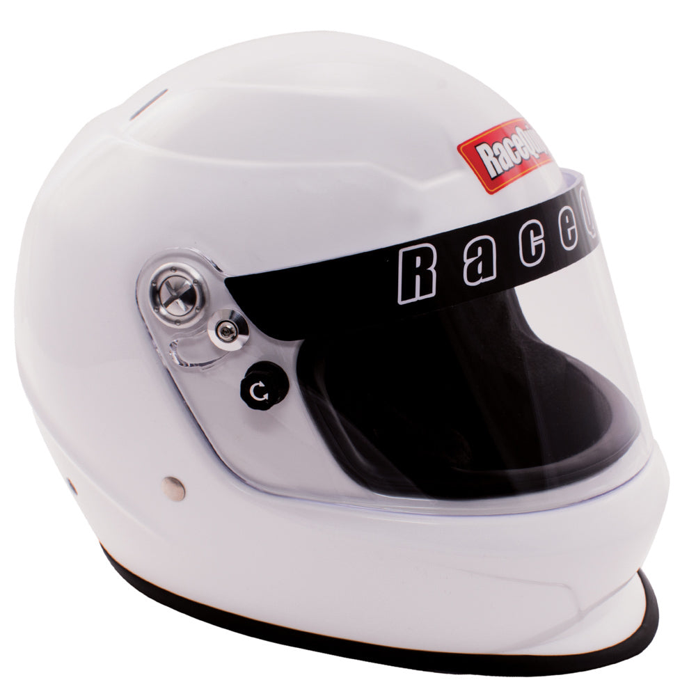 Racequip Helmet Pro Youth Gloss White SFI24.1 2020 RQP2261196