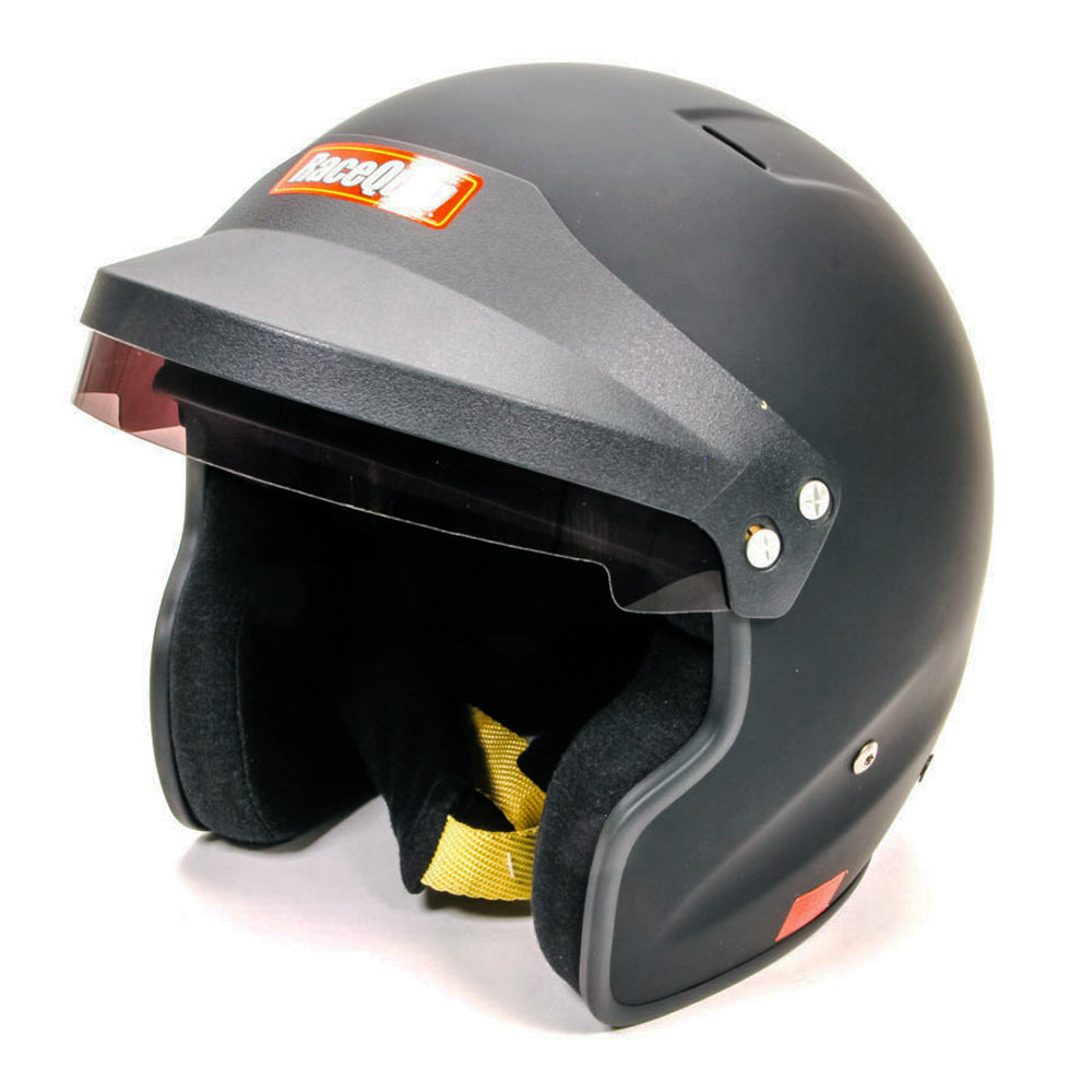 Racequip Helmet Open Face Small Black SA2020 RQP256002