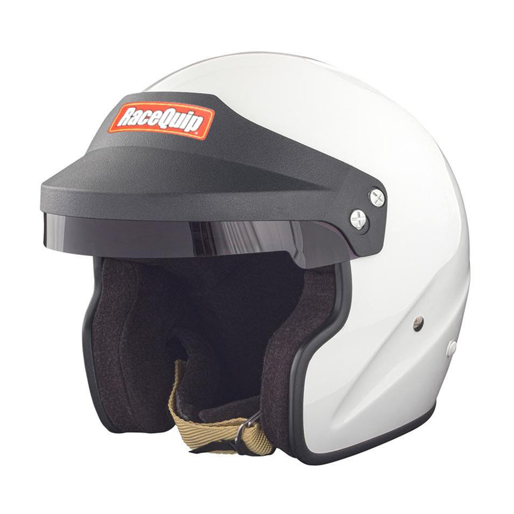 Racequip Helmet Open Face Small White SA2020 RQP256112