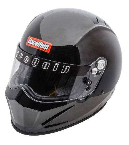 Racequip Helmet Vesta20 Gloss Black Small SA2020 RQP286002