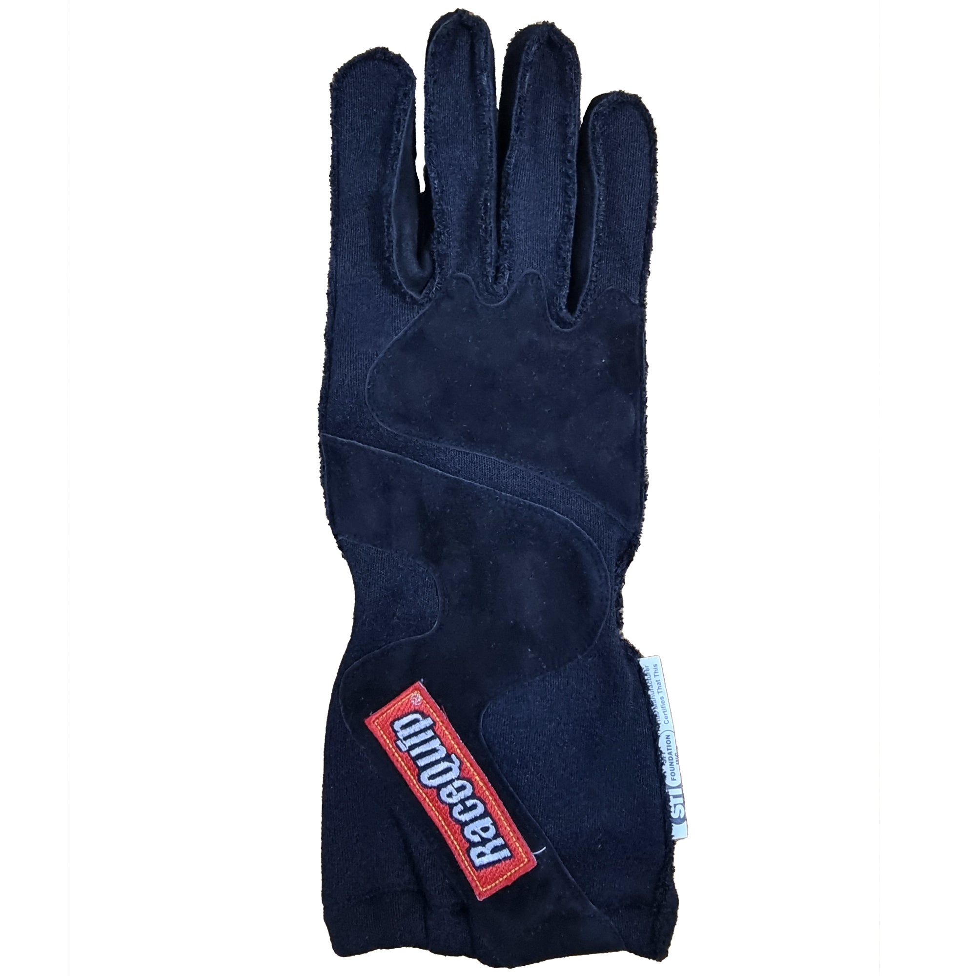 Racequip Gloves Outseam Black / Black Small SFI-5 RQP356902