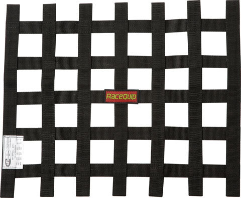 Racequip Ribbon Net 15x18 SFI Black RQP726001