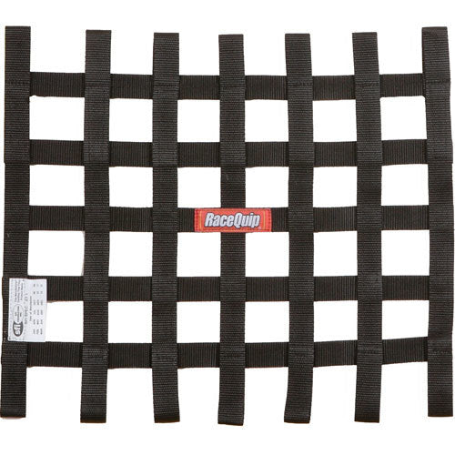 Racequip Ribbon Net 15x21 SFI Black RQP726002