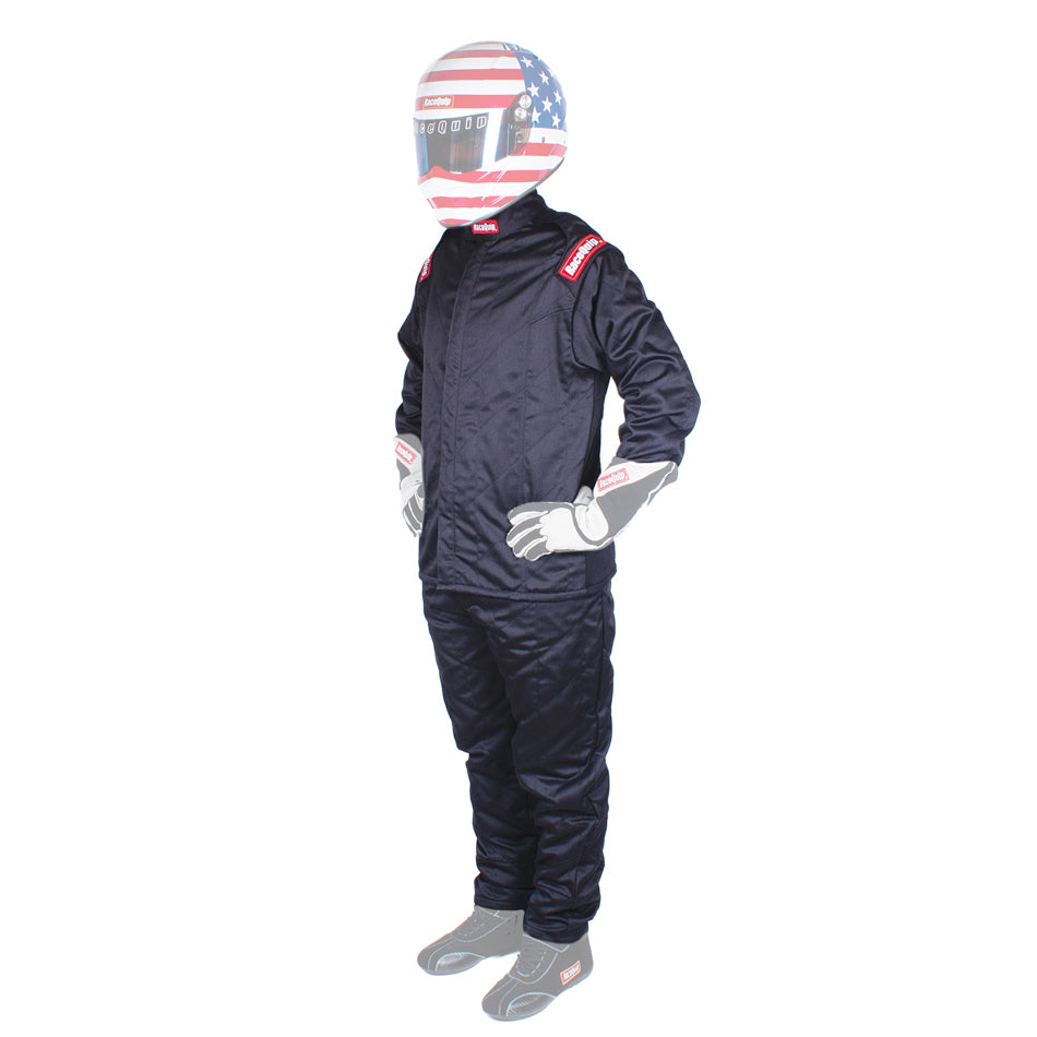 Racequip Jacket Chevron-5 Black Medium SFI-5 RQP91619039