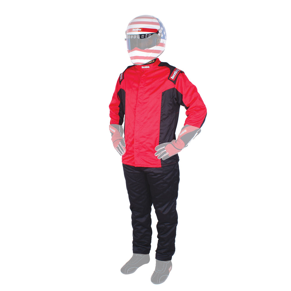 Racequip Jacket Chevron-5 Red Small SFI-5 RQP91619129