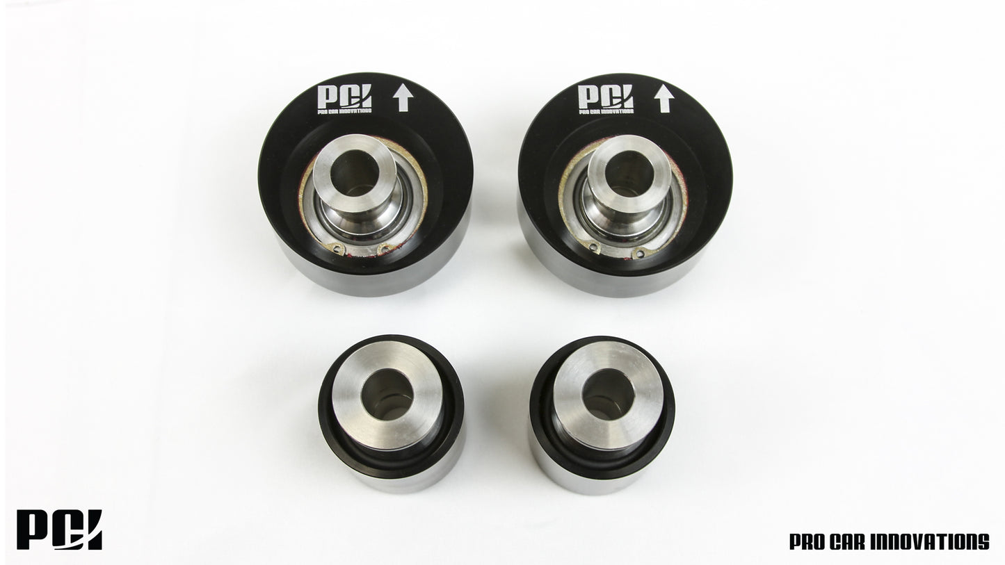 Pro Car Innovations 01-05 Honda Civic 02-06 Acura RSX Front Lower 4 Pc Offset + Castor Spherical Kit