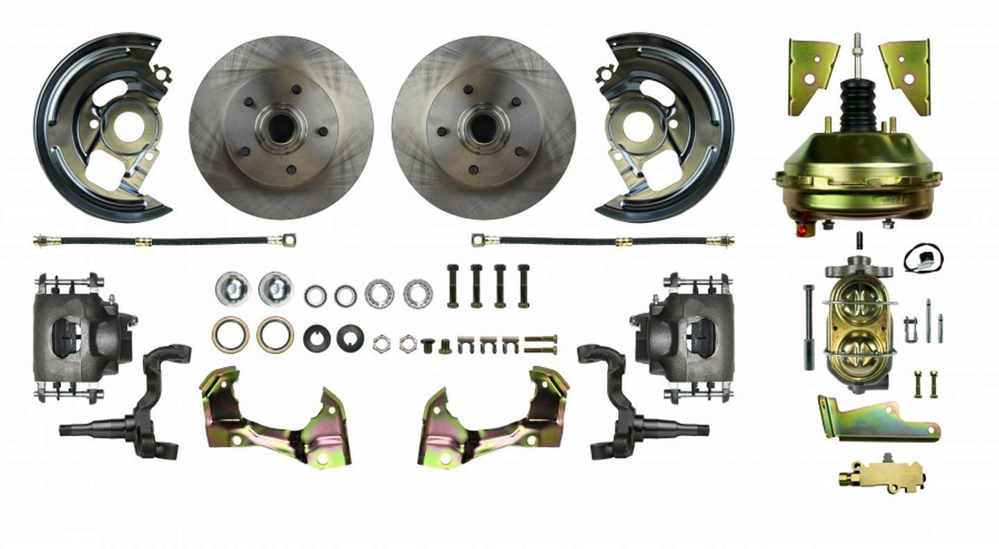 Right Stuff Detailing 64-72 GM A Body Booster Power Disc Brake Kit RSDAFXDC01C