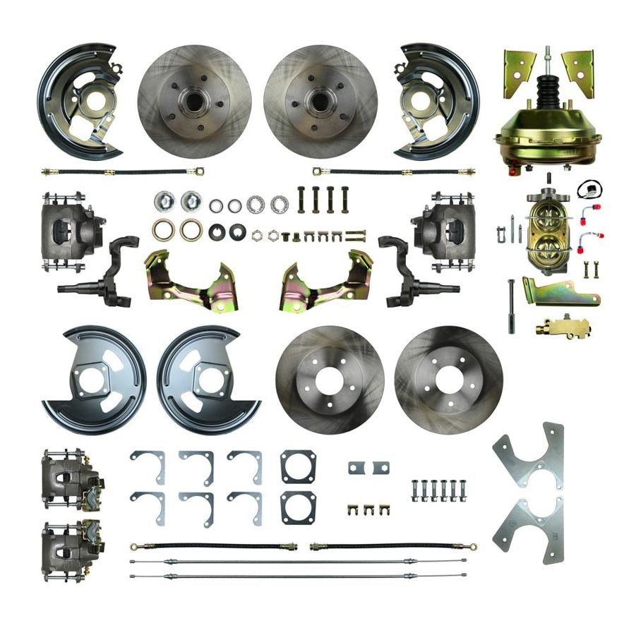 Right Stuff Detailing 64-72 A Body 4 Wheel Disc Brake Conversion RSDAFXDC41C