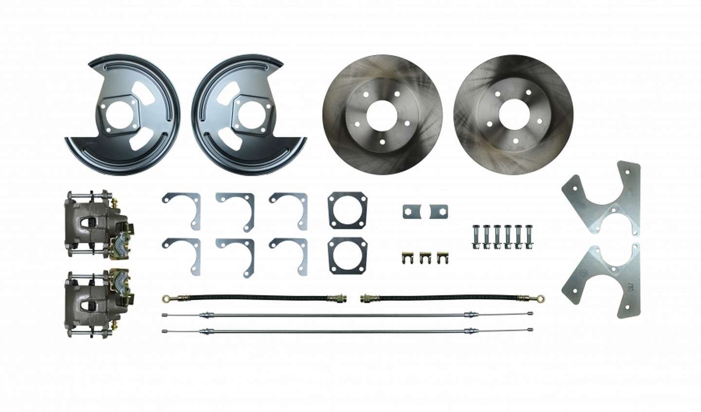 Right Stuff Detailing Rear Disc Conv. Kit GM 10/12 Bolt Non-Stag Shoc RSDAFXRD01