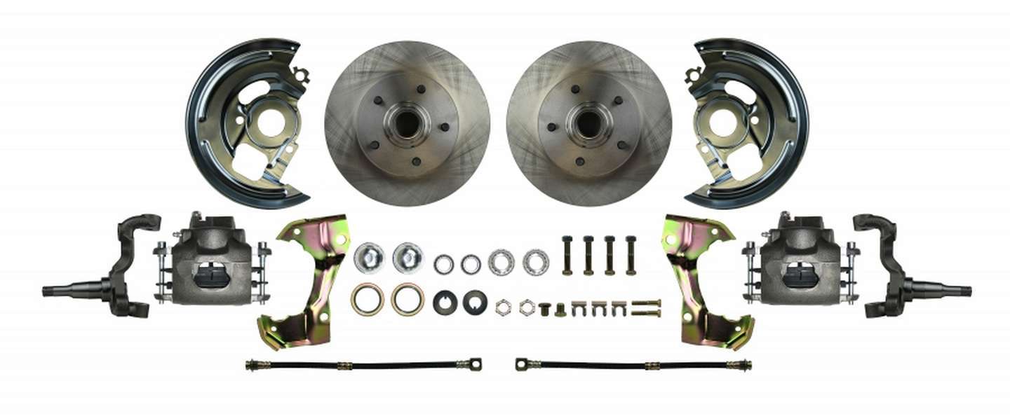Right Stuff Detailing Disc Brake Wheel Kit 67-69 Camaro RSDAFXWK02C