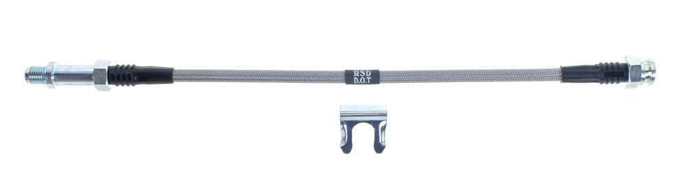 Right Stuff Detailing 63-82 All Cars Braided Stainless - Front Flex H RSDFHV2S