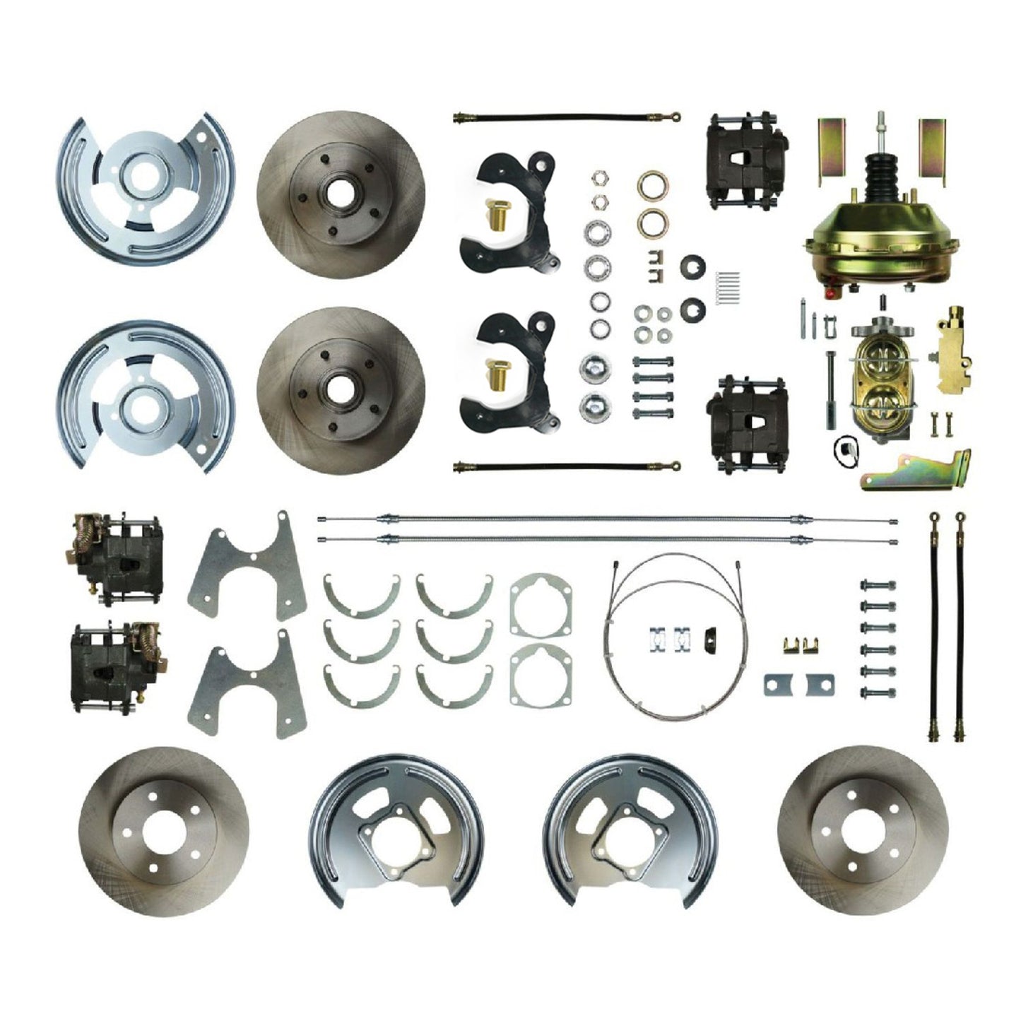 Right Stuff Detailing 55 - 57 Full Size Chevy Power Brake Conversion RSDFSC554DCC