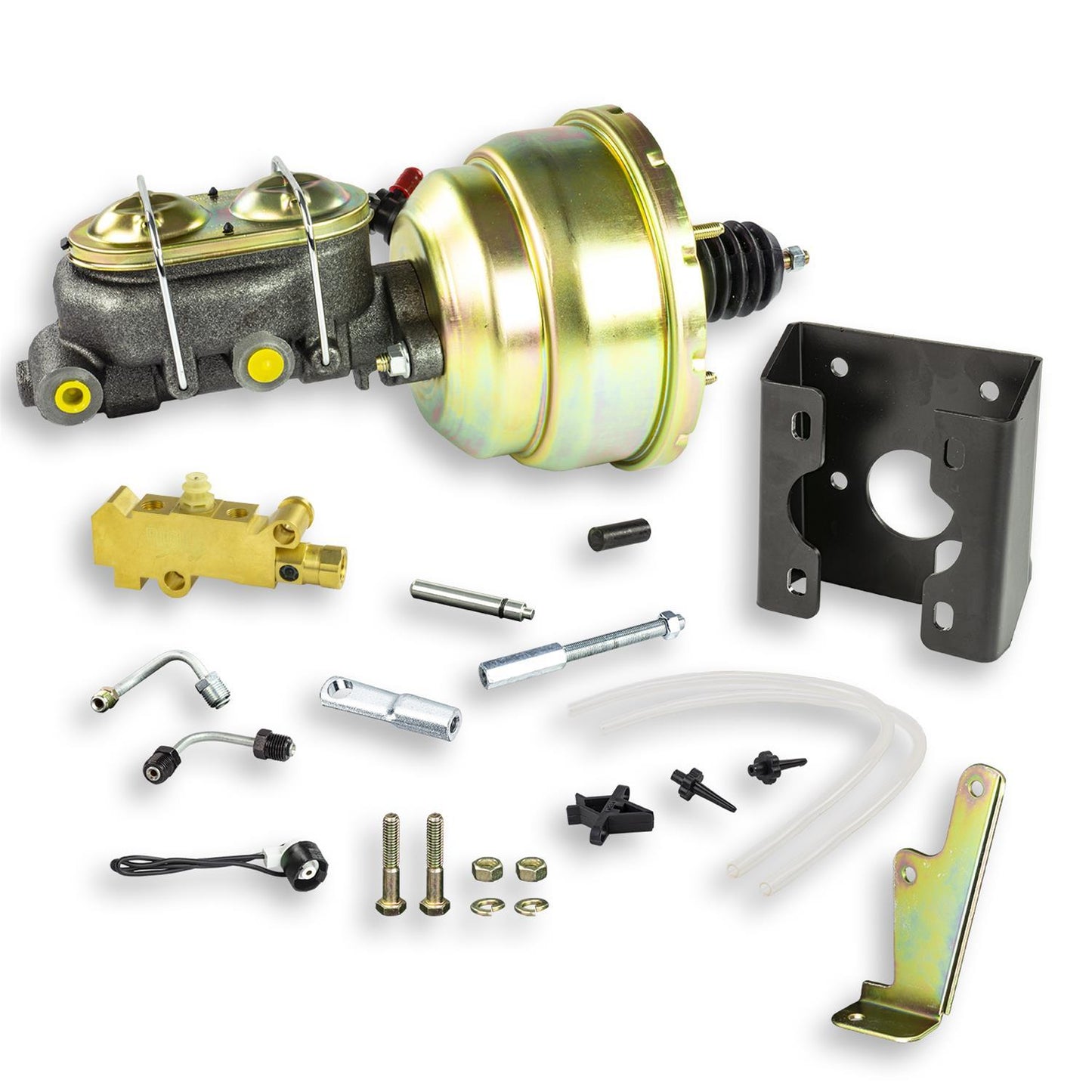 Right Stuff Detailing Master Cylinder 8in Brake Booster Combo RSDG86810572