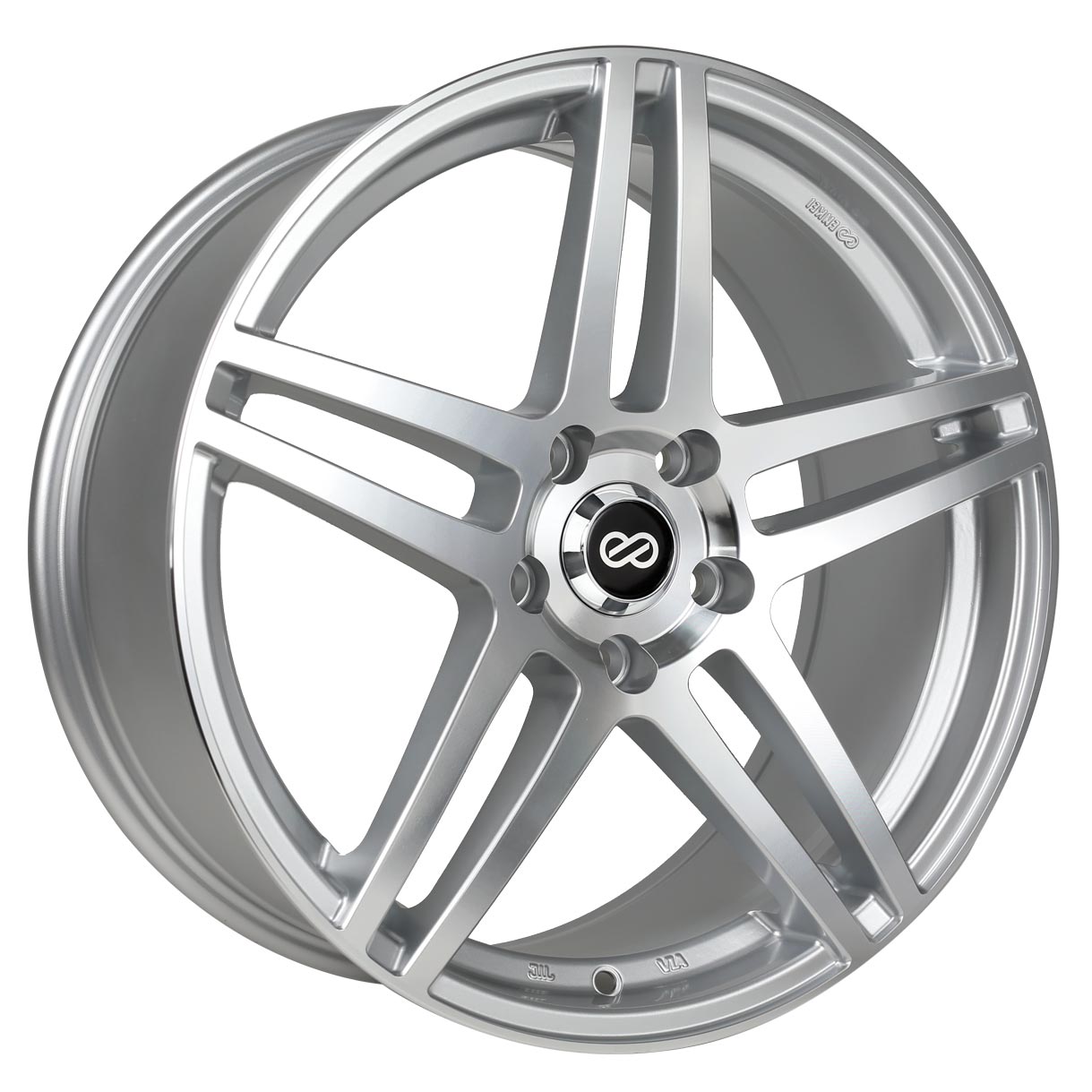 Enkei RSF5 Wheel Silver Mach 15x6.5 +38 4x100 479-565-4938SM