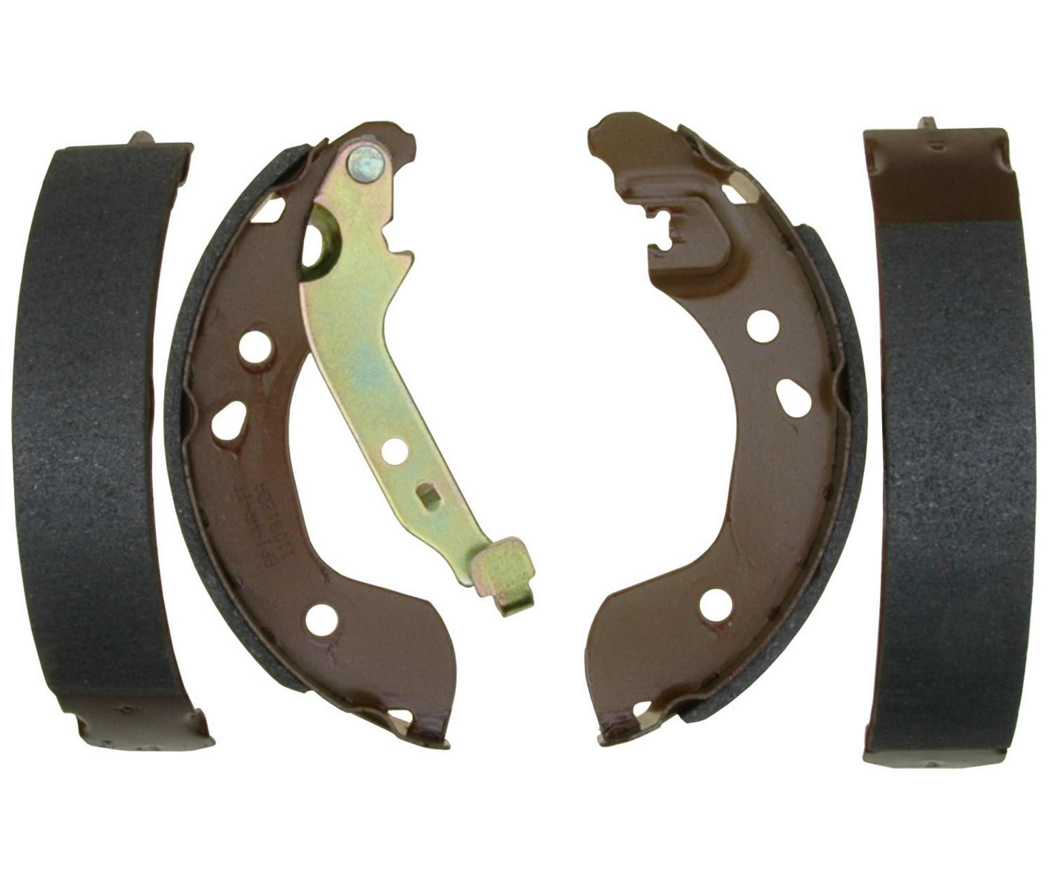 Raybestos Brakes Drum Brake Shoe  top view frsport 1020PG