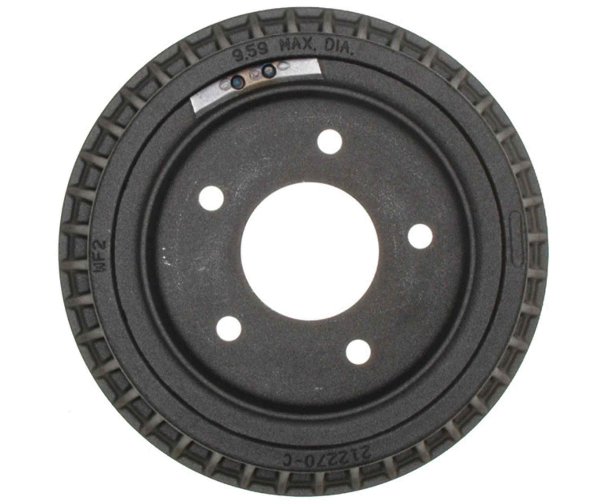 Raybestos Brakes Brake Drum  top view frsport 2565R