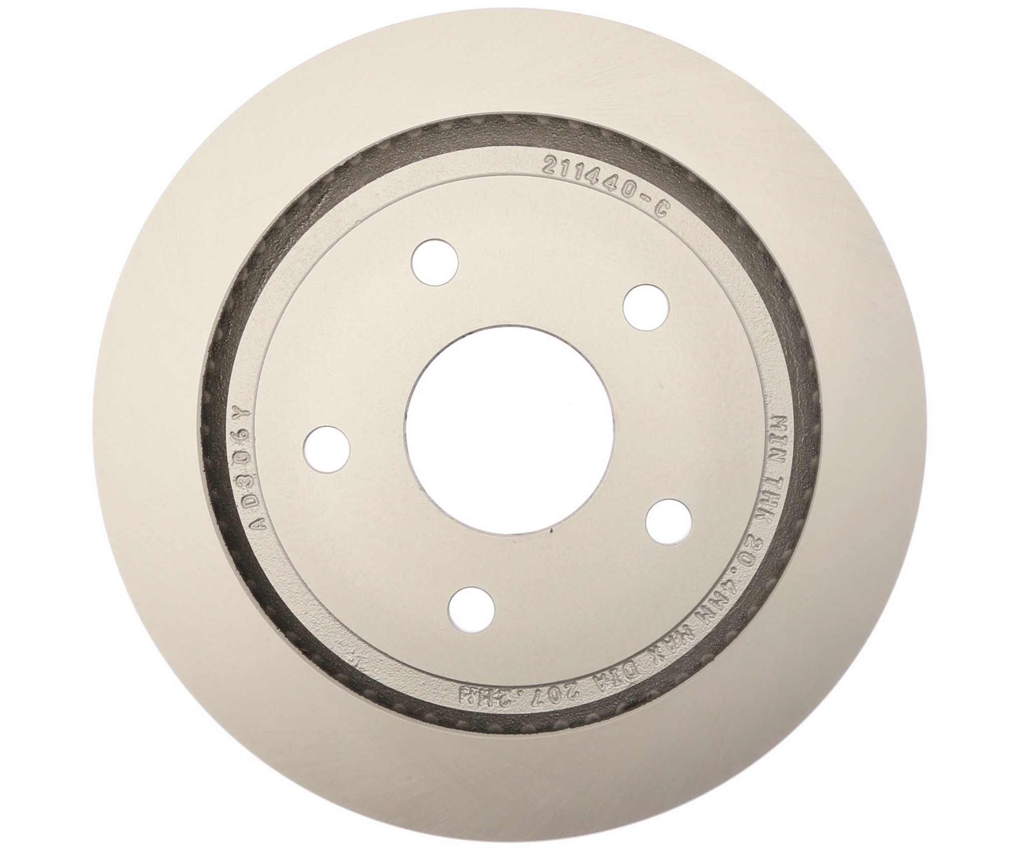 Raybestos Brakes Disc Brake Rotor  top view frsport 780082FZN