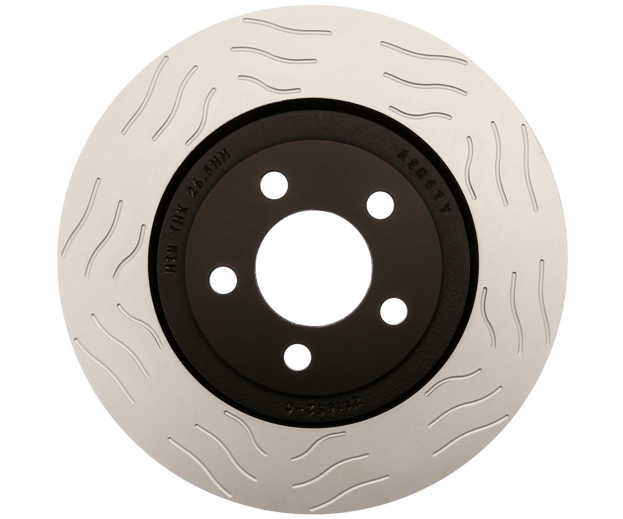 Raybestos Brakes Disc Brake Rotor  top view frsport 780256PER