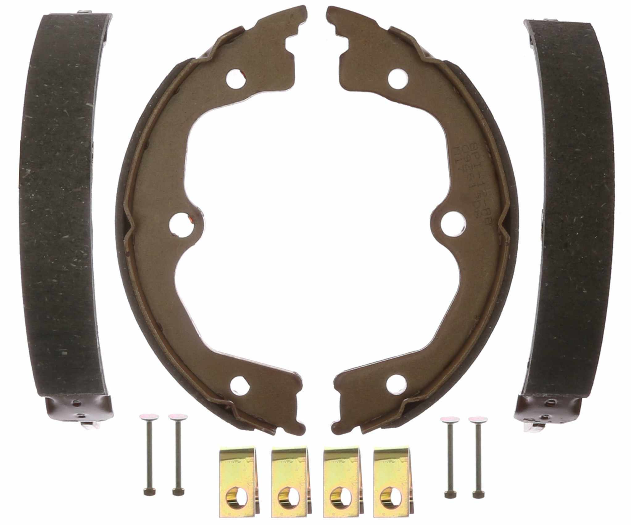 Raybestos Brakes Parking Brake Shoe  top view frsport 857PG