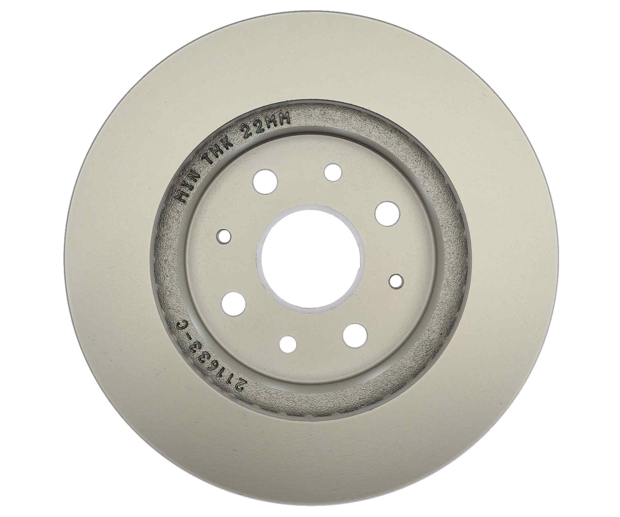 Raybestos Brakes Disc Brake Rotor  top view frsport 96318FZN