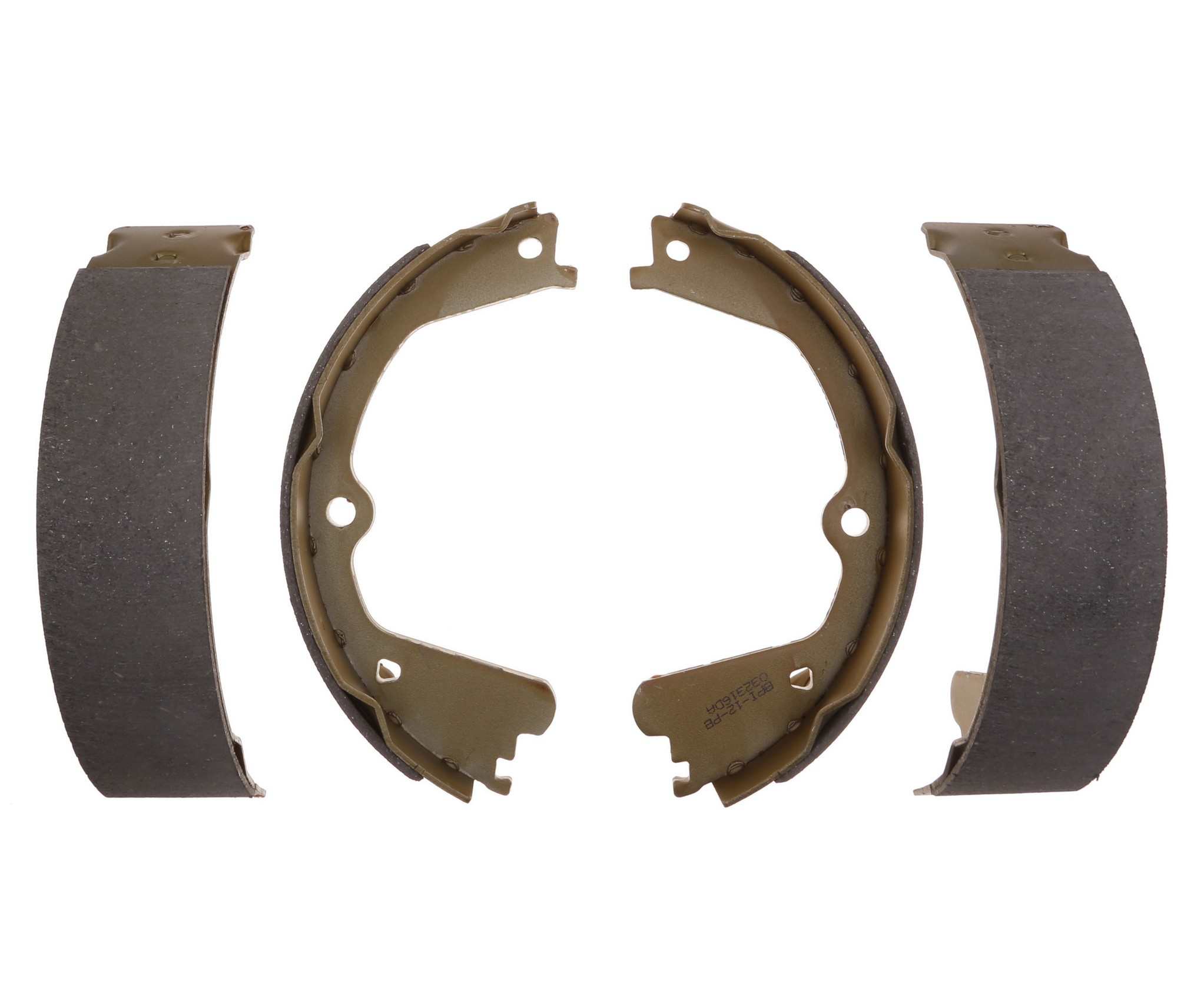 Raybestos Brakes Parking Brake Shoe  top view frsport 989PG