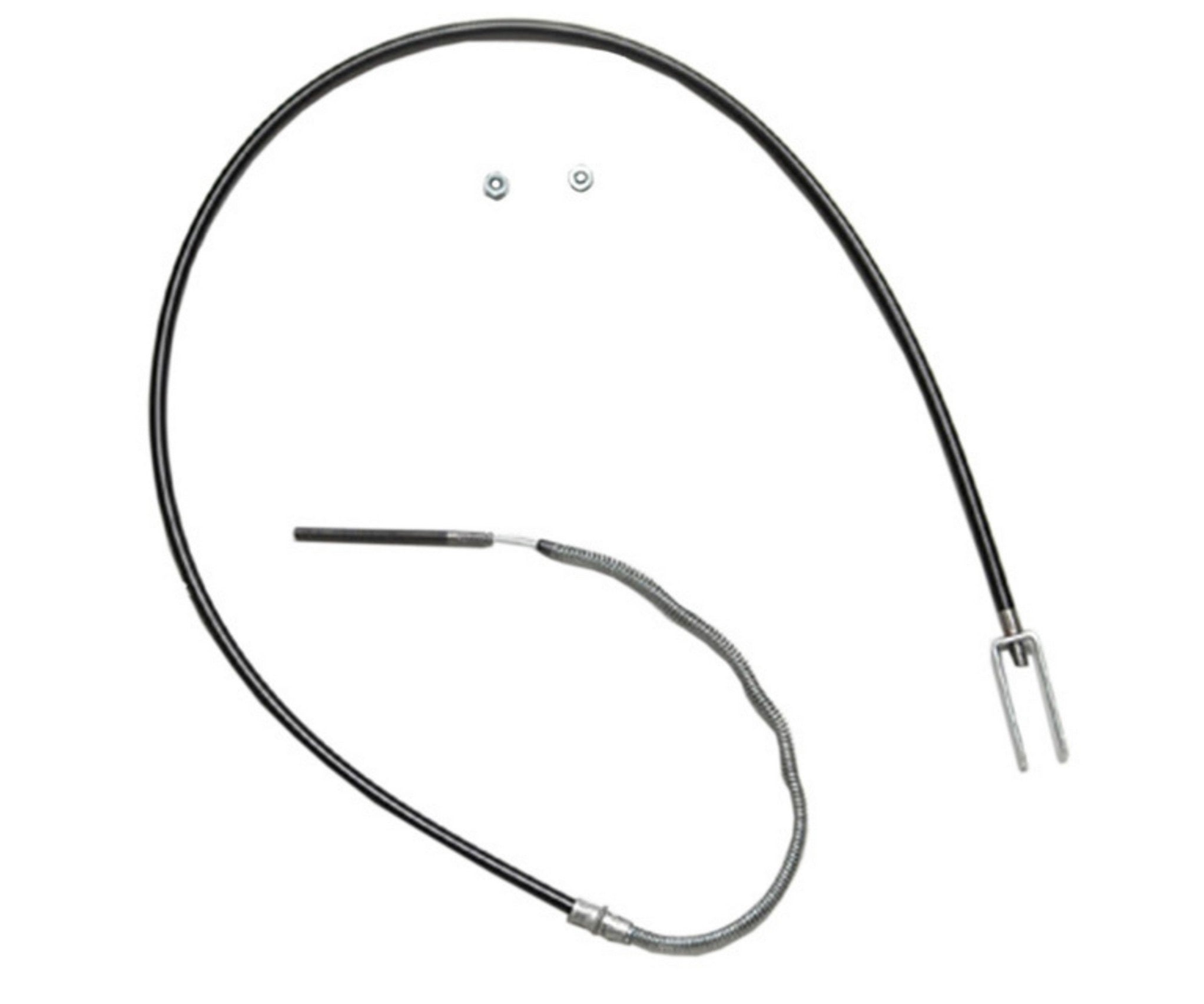 Raybestos Brakes Parking Brake Cable  top view frsport BC92447