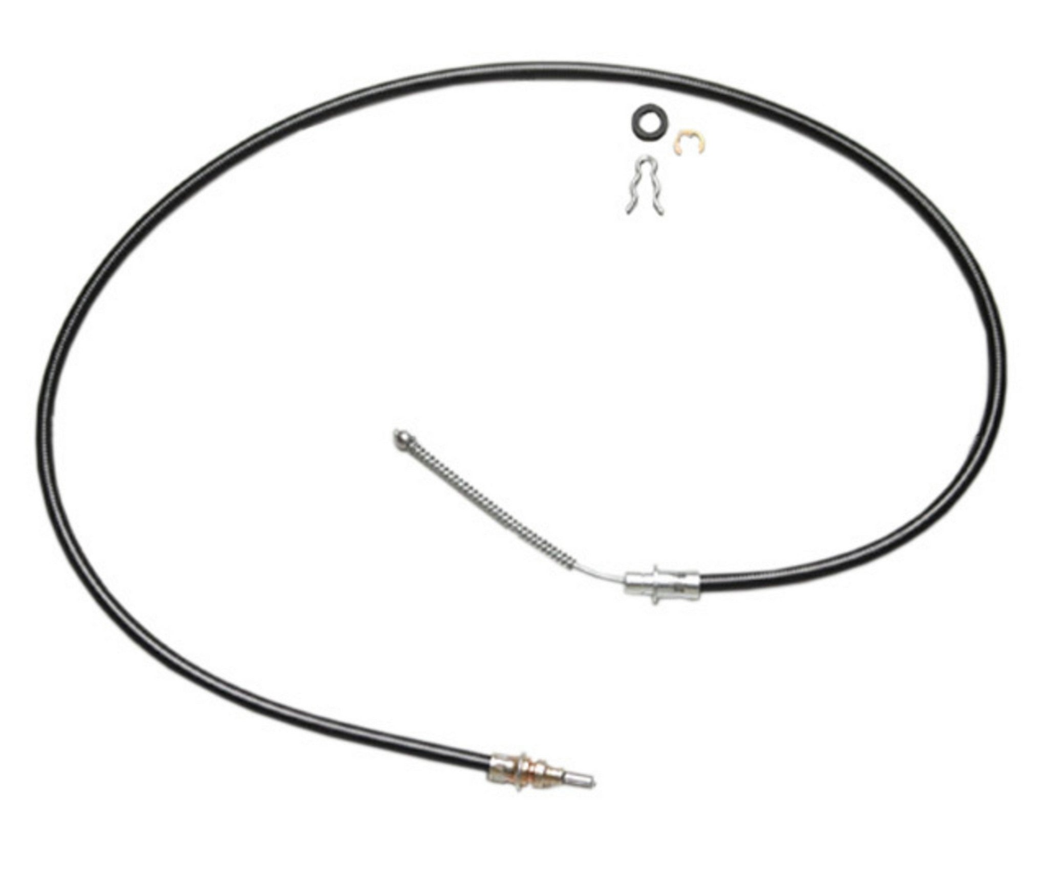 Raybestos Brakes Parking Brake Cable  top view frsport BC93041