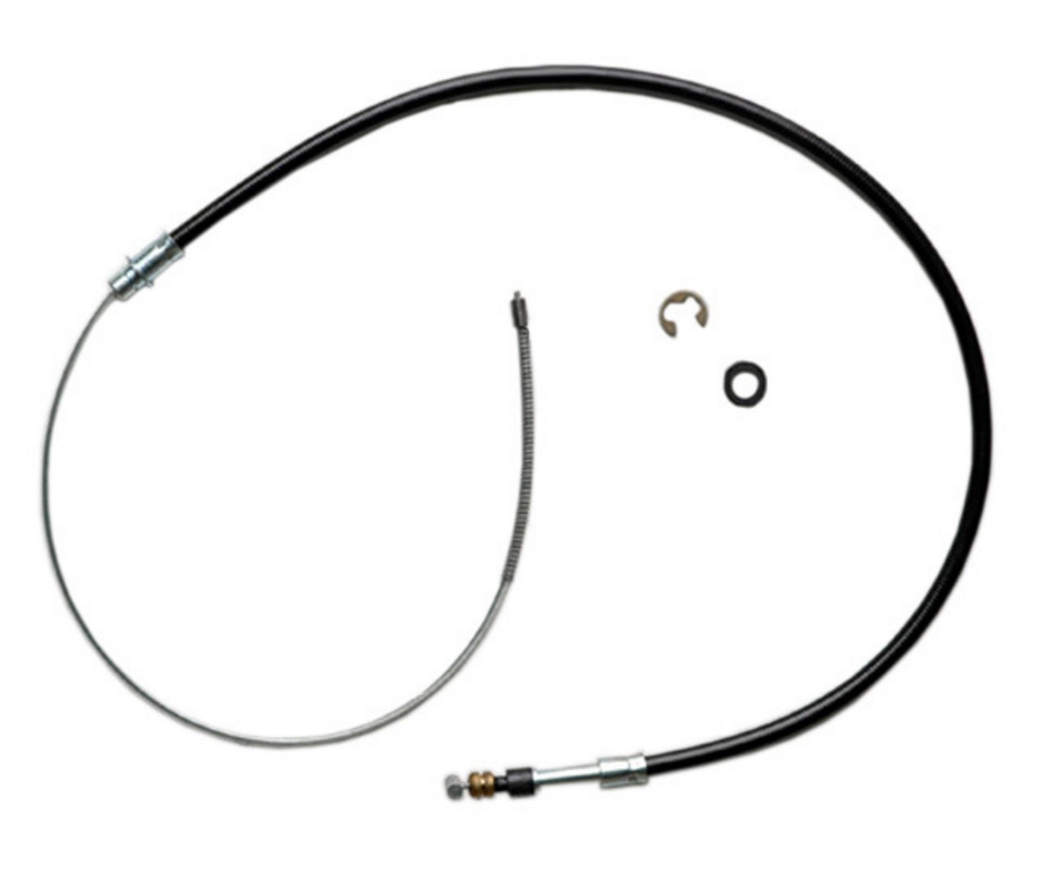 Raybestos Brakes Parking Brake Cable  top view frsport BC93069