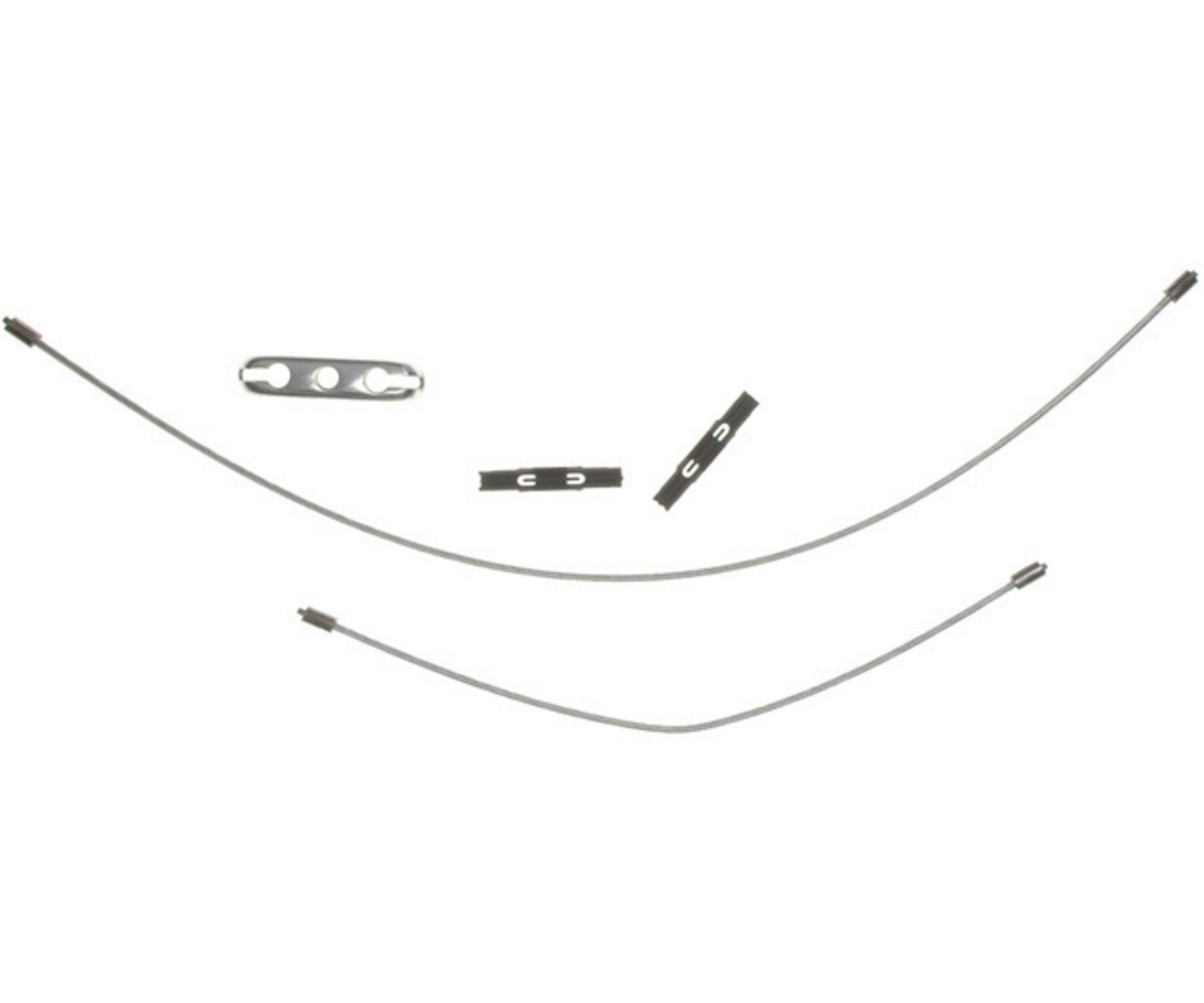 Raybestos Brakes Parking Brake Cable  top view frsport BC94687